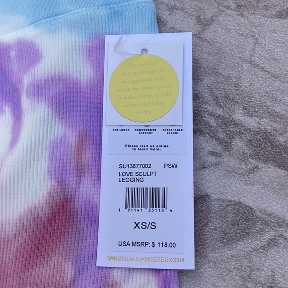 Spiritual Gangster Love Sculpt Seamless Legging NWT - Picture 7 of 10